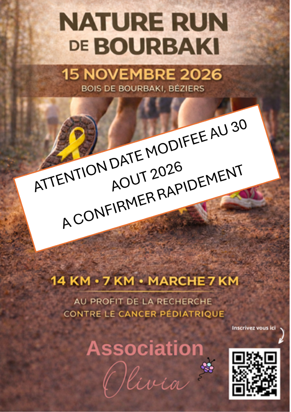 Course date modifée 2